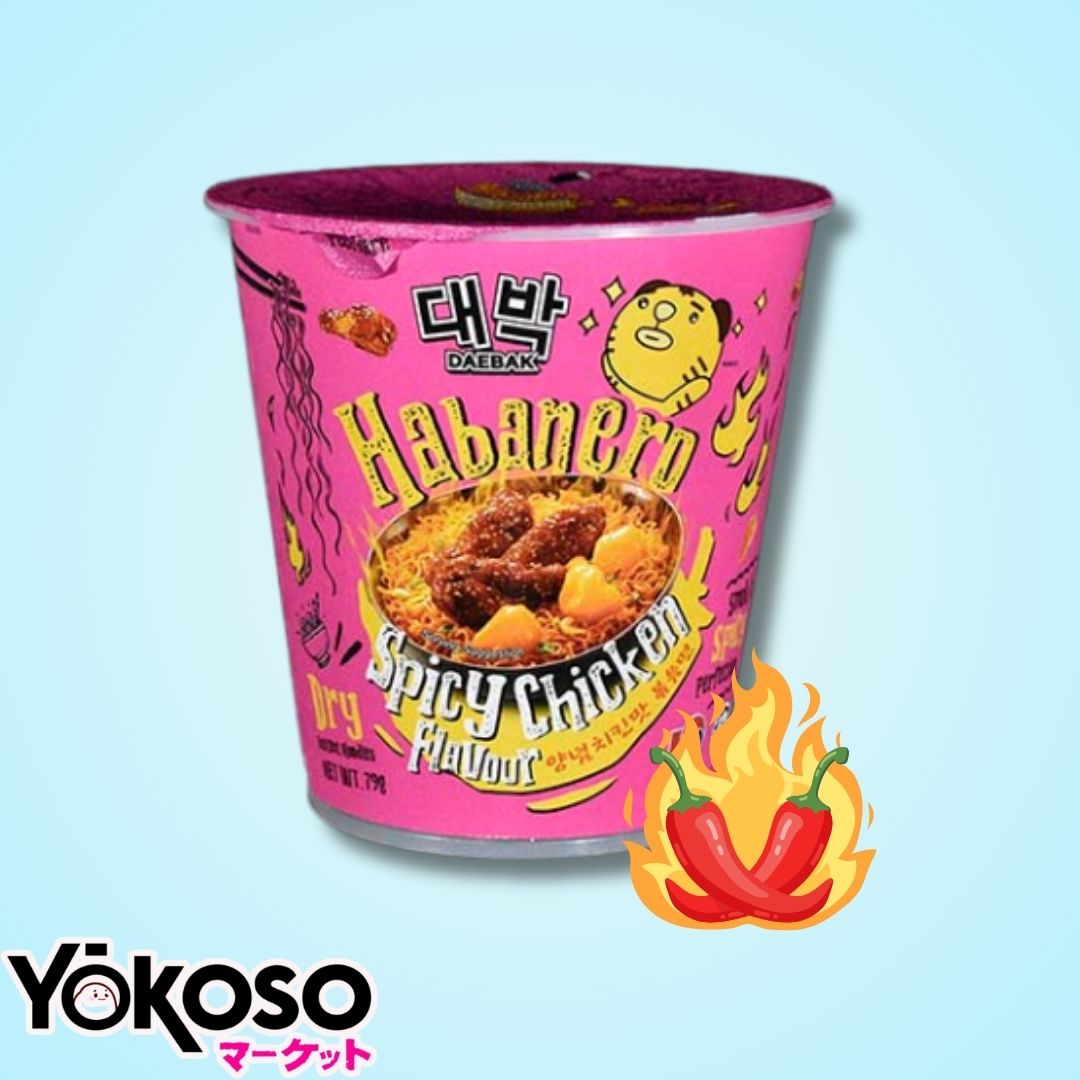 RAMEN HABANERO Y POLLO PICANTE 79GR
