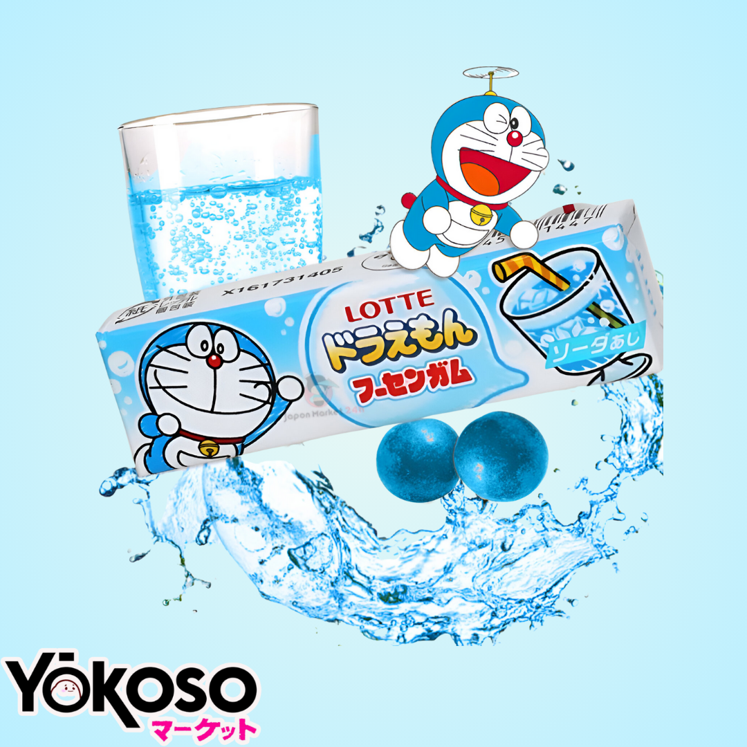 CHICLE DE DORAEMON SABOR A SODA 19g