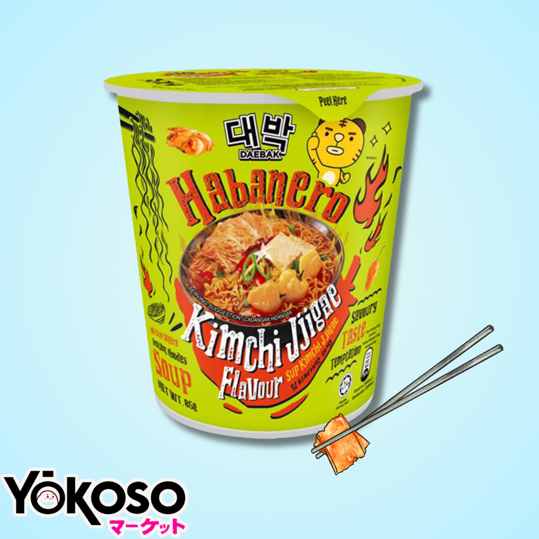 RAMEN HABANERO Y KIMCHI DAEBAK 85GR