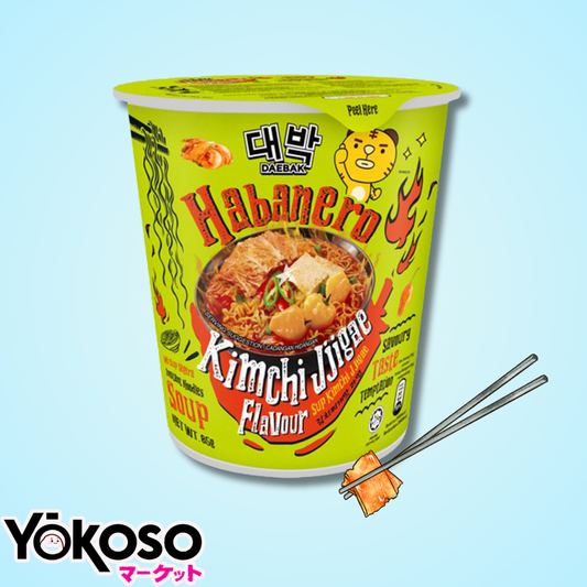 RAMEN HABANERO Y KIMCHI DAEBAK 85GR