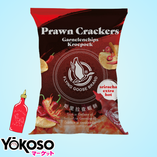PATATAS SABOR GAMBA SRIRACHA EXTRA PICANTE 80GR