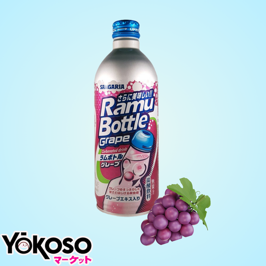 REFRESCO RAMUNE SABOR UVA 500ML