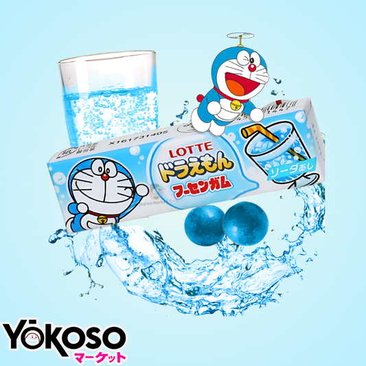 CHICLE DE DORAEMON SABOR A SODA 19g