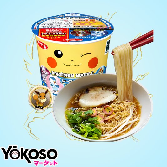 RAMEN SAPPORO ICHIBAN SABOR A MARISCO EDICIÓN POKEMON 37g