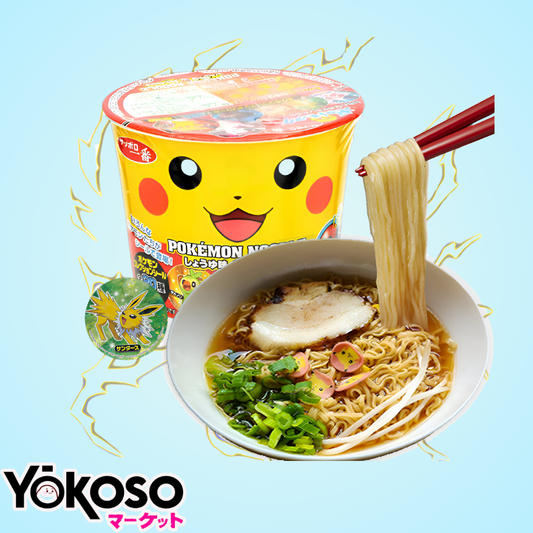 RAMEN SAPPORO ICHIBAN SABOR A CERDO Y SOJA EDICIÓN POKEMON 38g