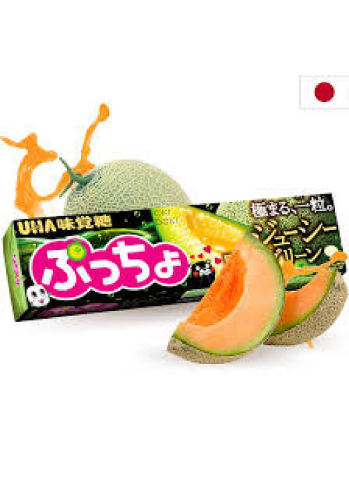 CARAMELOS MIKAKUTO PUCCHO SABOR A MELÓN 50g