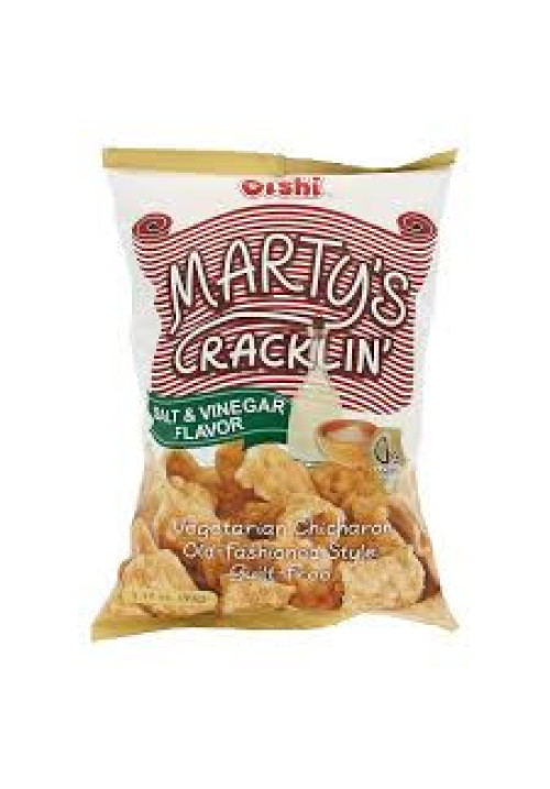 CORTEZA CRUJIENTE CON VINAGRE MARTY'S CRACKLIN 90g - Oishi