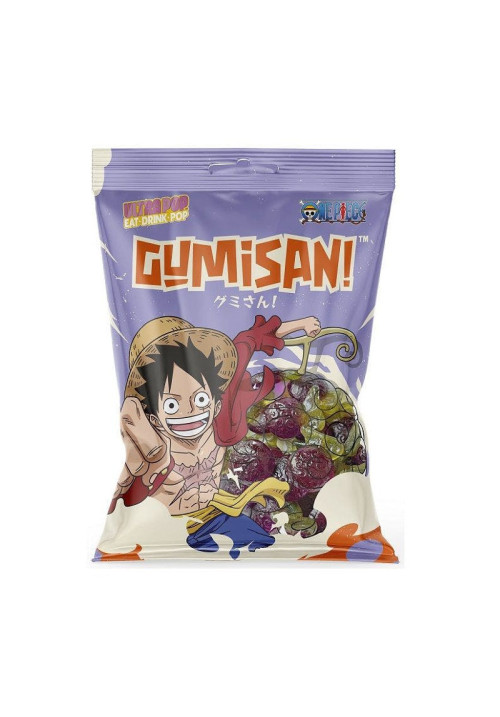 GOMINOLAS SABOR UVA GUMISAN ONE PIECE 180GR