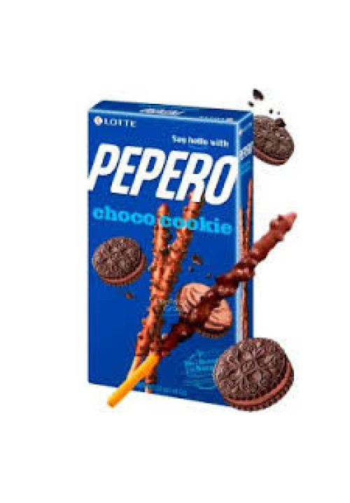 PEPERO DE GALLETA CON CHOCOLATE NEGRO 39GR