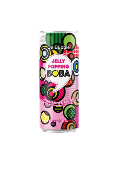 BUBBLE TEA MELOCOTÓN Y ALOE VERA  240ML