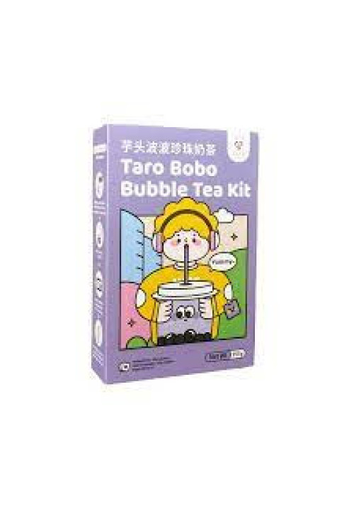 KIT PARA PREPARAR BUBBLE TEA SABOR A TARO TOKIMEKI