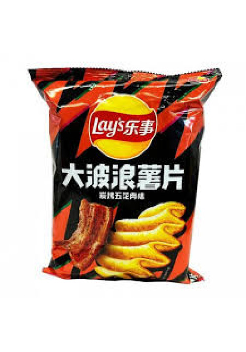 LAYS PATATAS FRITAS PANCETA ASADA 70GR