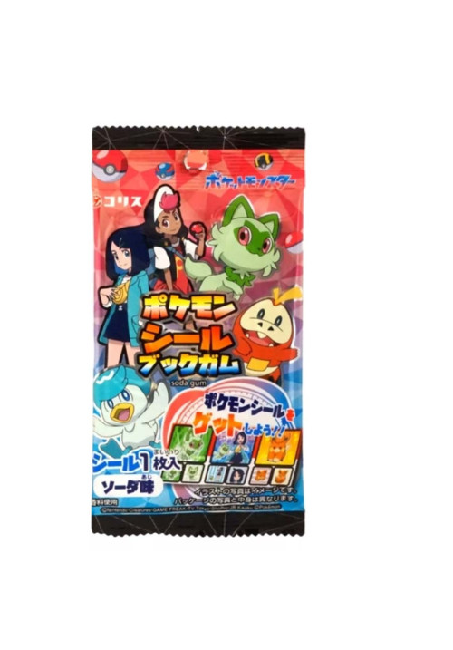 CHICLE CORIS EDICIÓN POKEMON CON TARJETA 3GR