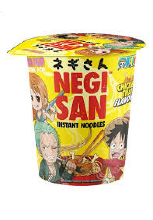 RAMEN POLLO ONE PIECE LUFFY ZORO Y NAMI 65GR