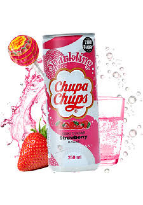 BEBIDA CHUPA CHUPS FRESA ZERO 250ML