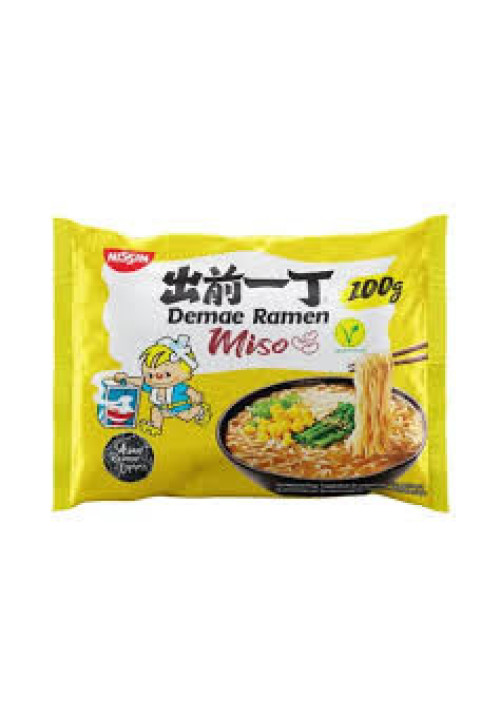 NOODLES INSTANTANEOS SABOR A MISO 100GR NISSIN