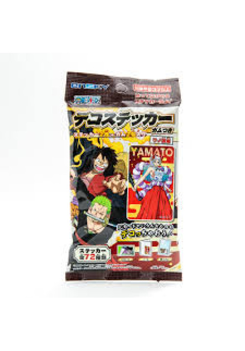 CHICLES CON PEGATINA ONE PIECE